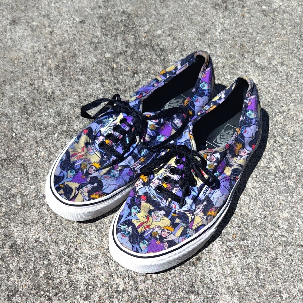 Vans Disney Evil Queen 👑 Sneaker Mens 9.5 Womens 11 Ursula Cruella Maleficent